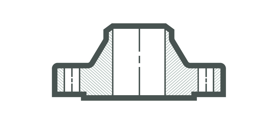 Воротниковый фланец (WN)