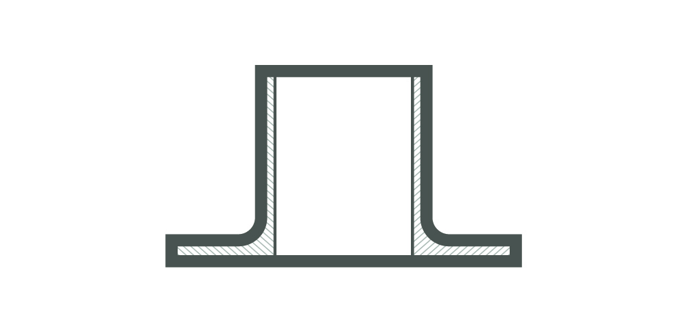 Патрубок свободного фланца